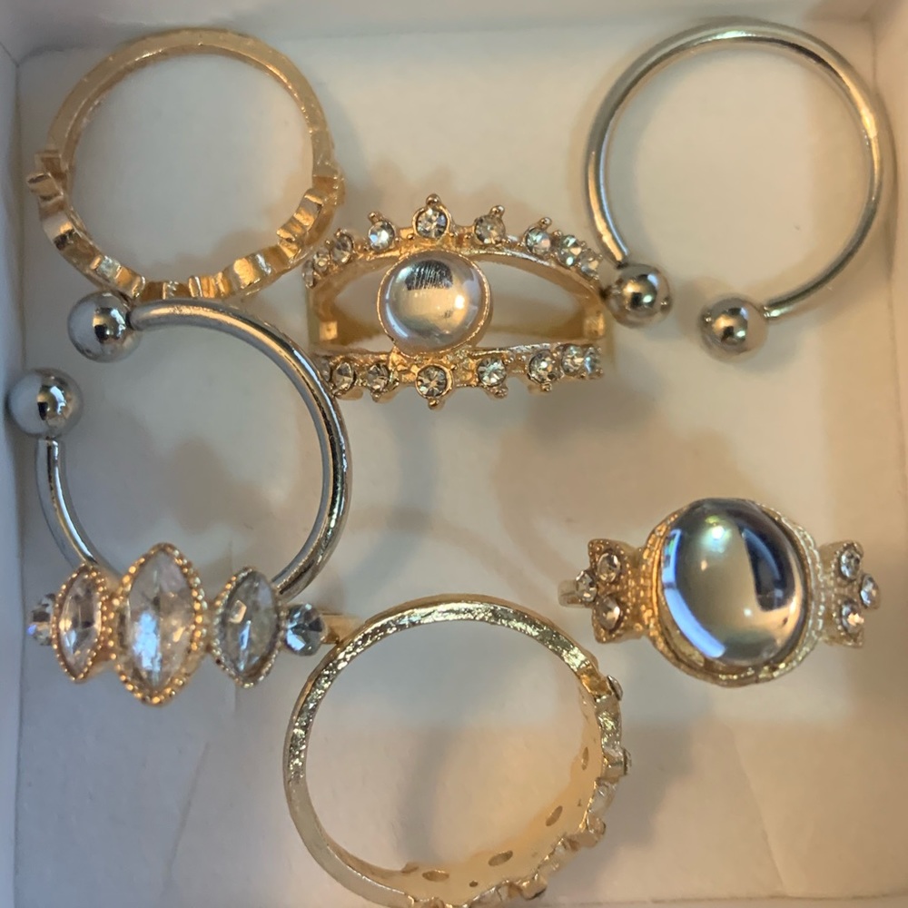 7pc rings - Picture 2 of 3